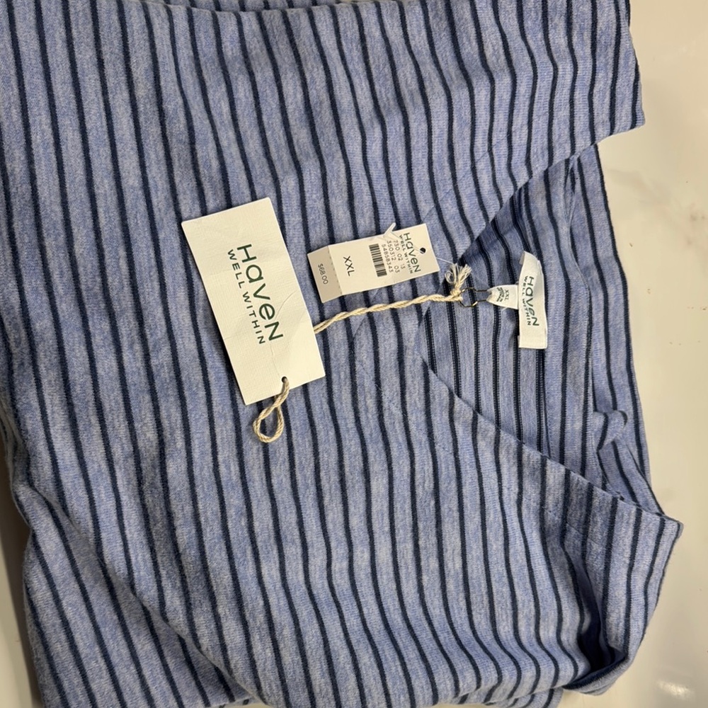 Haven Well Within Casual Striped Tee